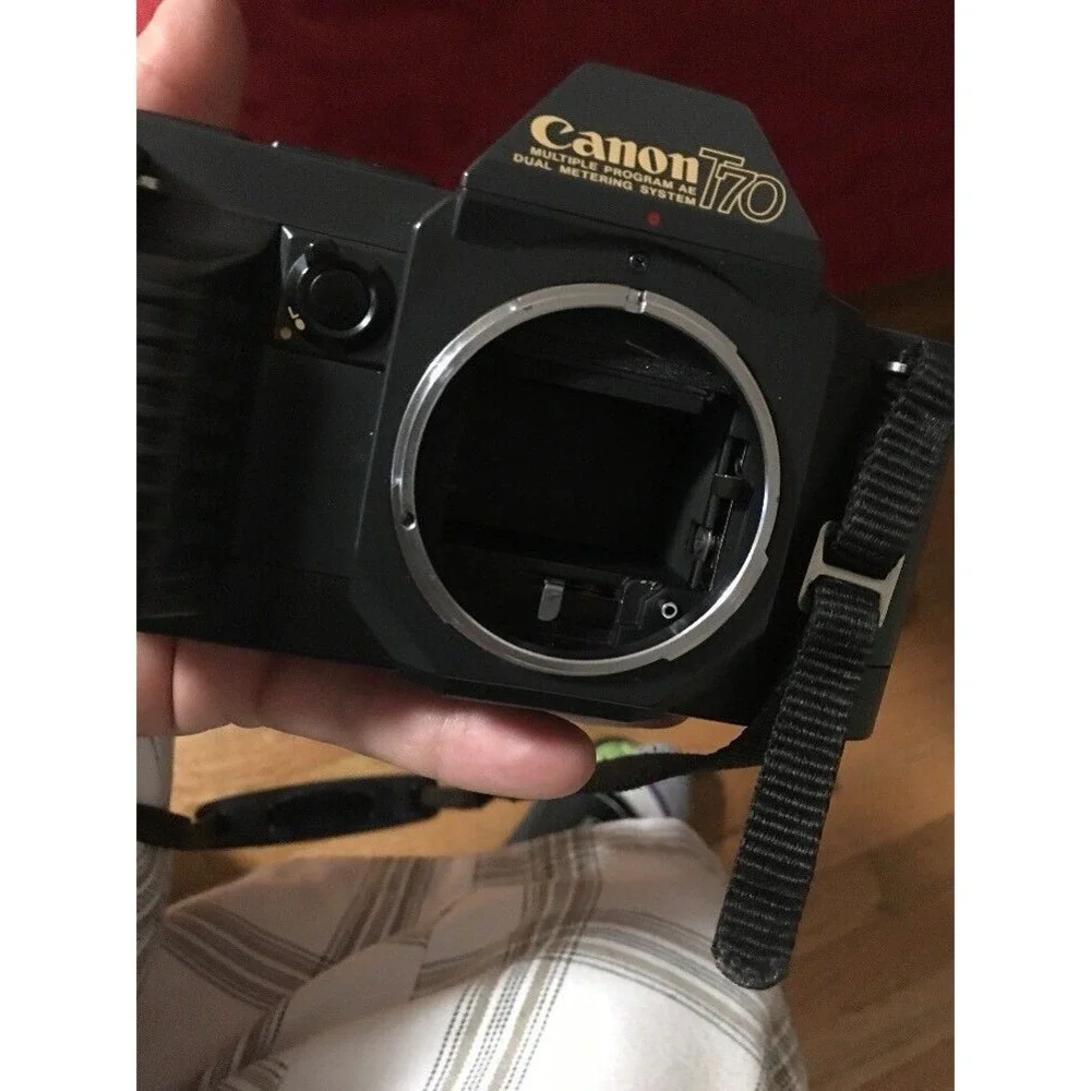 CANON T70 BLACK, With Makinon 28mm Lens‎
